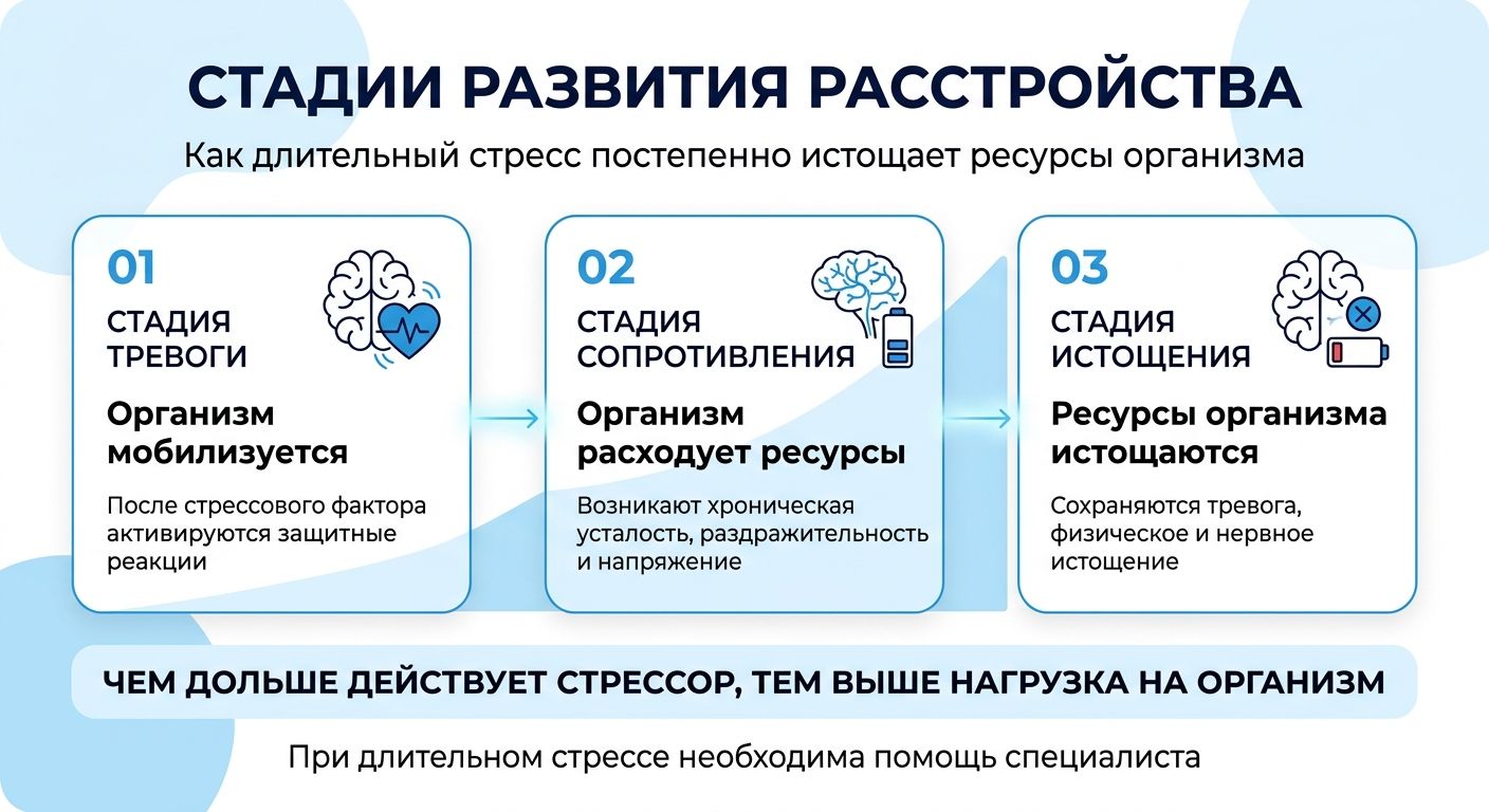 Лечение стресса в Арамиле инфографика